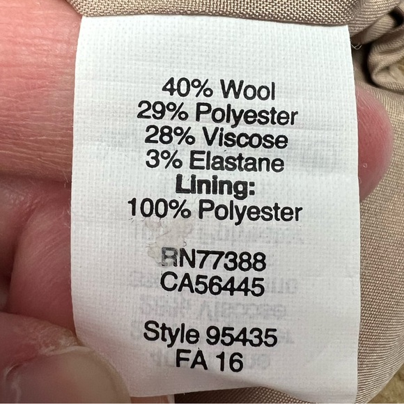 J. Crew Wool Blend Paperbag Waist Sidewalk Mini Skirt - 4 - Picture 9 of 10